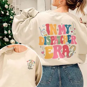 Police Girlfriend Sweatshirt, In My Dispatcher Era Shirt, 911 Dispatcher Shirts, Law Enforcement Officer T Shirt, Dispatch Girl Gift