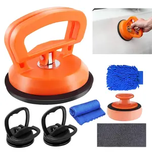 7PCS Dent Puller - Car Dent Puller, Dent Puller Kit with Heavy Duty Suction Cup And T-Handle Lifter,Dent Remover Tool for Car, Glass Lifting, Screen Moving