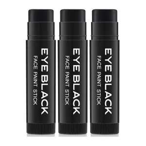 3PCS Anti Glare Eye Black Sports Stick for Football, Baseball, Softball & More -baseball face paint，softball，baseball eye black，Under Eye Sports Paint Sticks