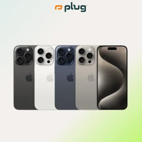 Refurbished iPhone 15 Pro (Unlocked) - Excellent Condition with 1-Year Warranty by Plug