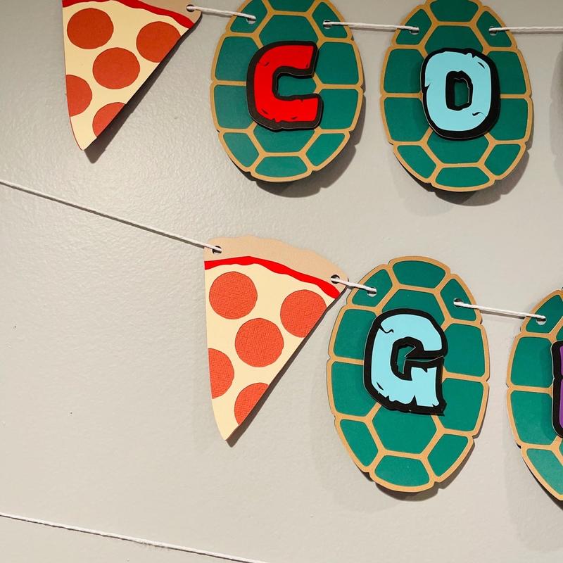 Cowabunga Ninja Turtles Banner