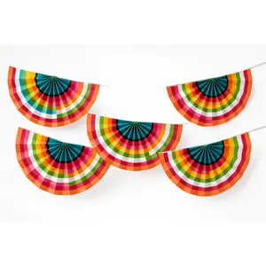 Colorful Serape Bunting Garland