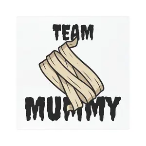 Team Mummy Car Magnet