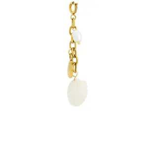 Casa Clara Sunday Shell & Pearl Bikini Clip in Shell