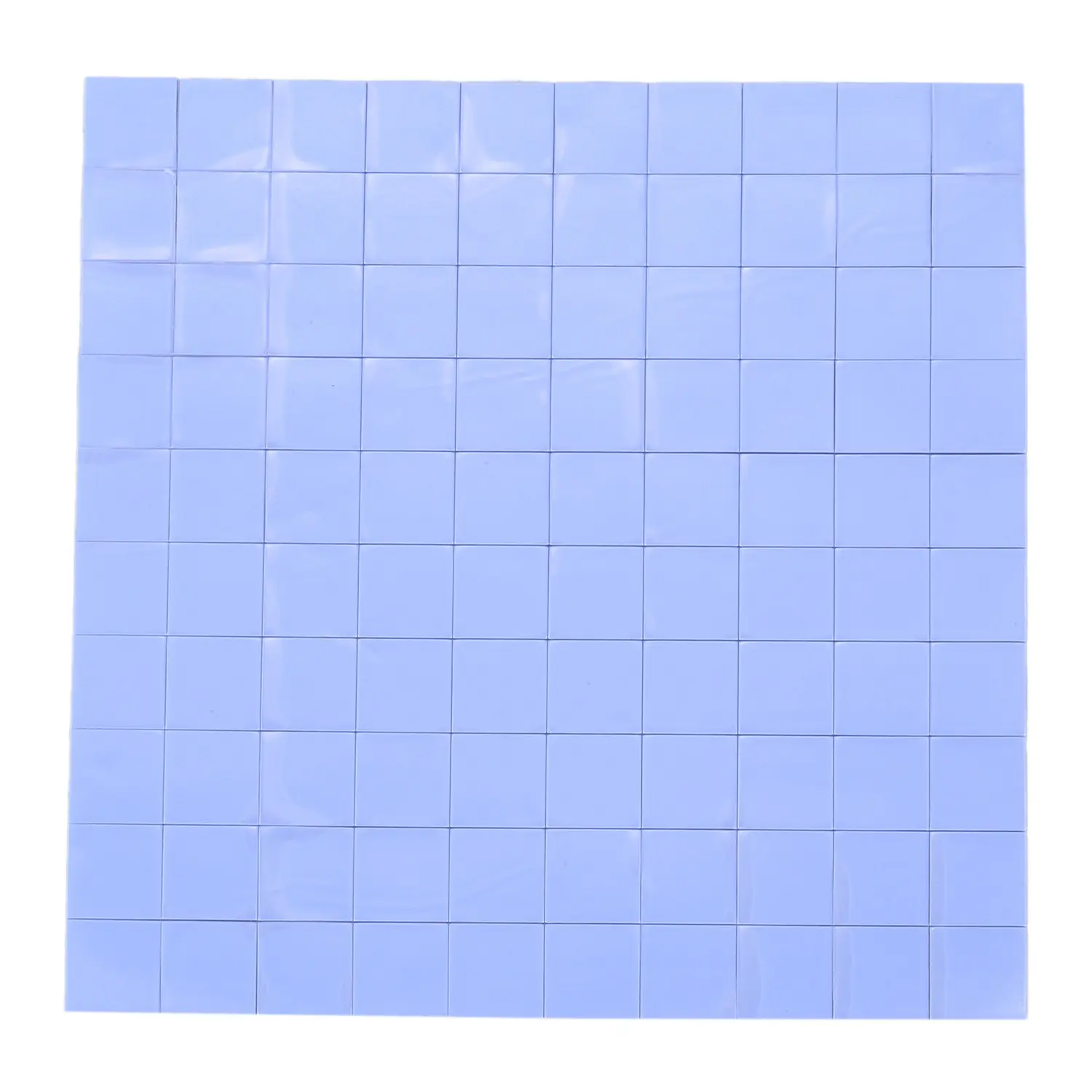 100x Silicone Thermal Pad (10x10x1mm) - Mini Pads with Sticky Backing, High Heat Conduction, Blue, Compatible with Dip LED SMD IC, Household Appliance Parts & Accessories