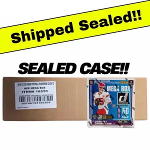 [SEALED CASE] 20x 2025 NFL Donruss Mega Box - Downtown! - Panini Collectible Football Sports Trading Cards