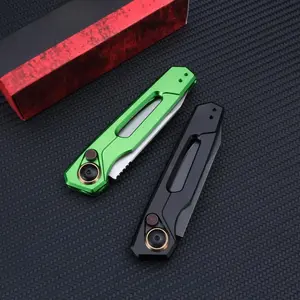 Outdoor Folding Knife, Aviation Aluminum Alloy HandleCPM154 High Hardness Blade, EDC Tool for OutdoorCamping, Driving, Fishing, Best Gift, Men's Gift.
