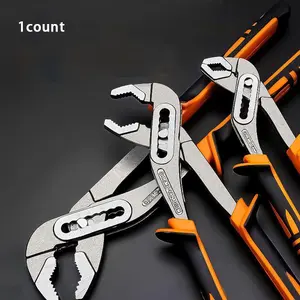 Multi-functional Pump Wrench, Adjustable Large Opening Pump Wrench, Universal Wrench for Summer Water Heating Bathroom Construction Repair, Car Repair, Heavy Duty Tool