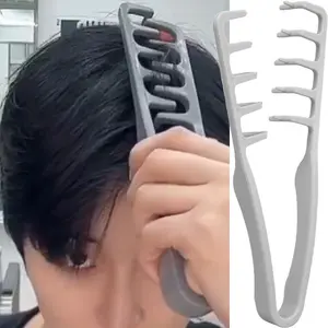 Hair Styling Comb Curling Tools Hairstyling Types Fluffy Texture Bangs Seam Covering Roots Hair Combs