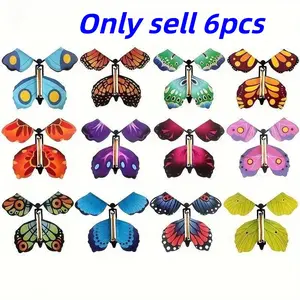 Romantic Spring Butterfly Bookmarks Set, Dual Purpose Decorative Cards, Perfect for Outdoor Games, Parties, No Batteries Needed, Book Accessories