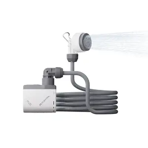 FLEXTAIL TINY Shower Ultralight Rechargeable Instant Outdoor Camping Shower Waterproof 3-Step Assembly Setup Lightweight Dual Modes Hiking Essentials Travel Accessories