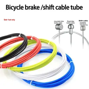 1Set Bicycle Brake/Shift Cable&Housing Group Sets For MTB Bike Road Bicycle Shift Gear Derailleur/Brake kits Wire Tube Line Hose