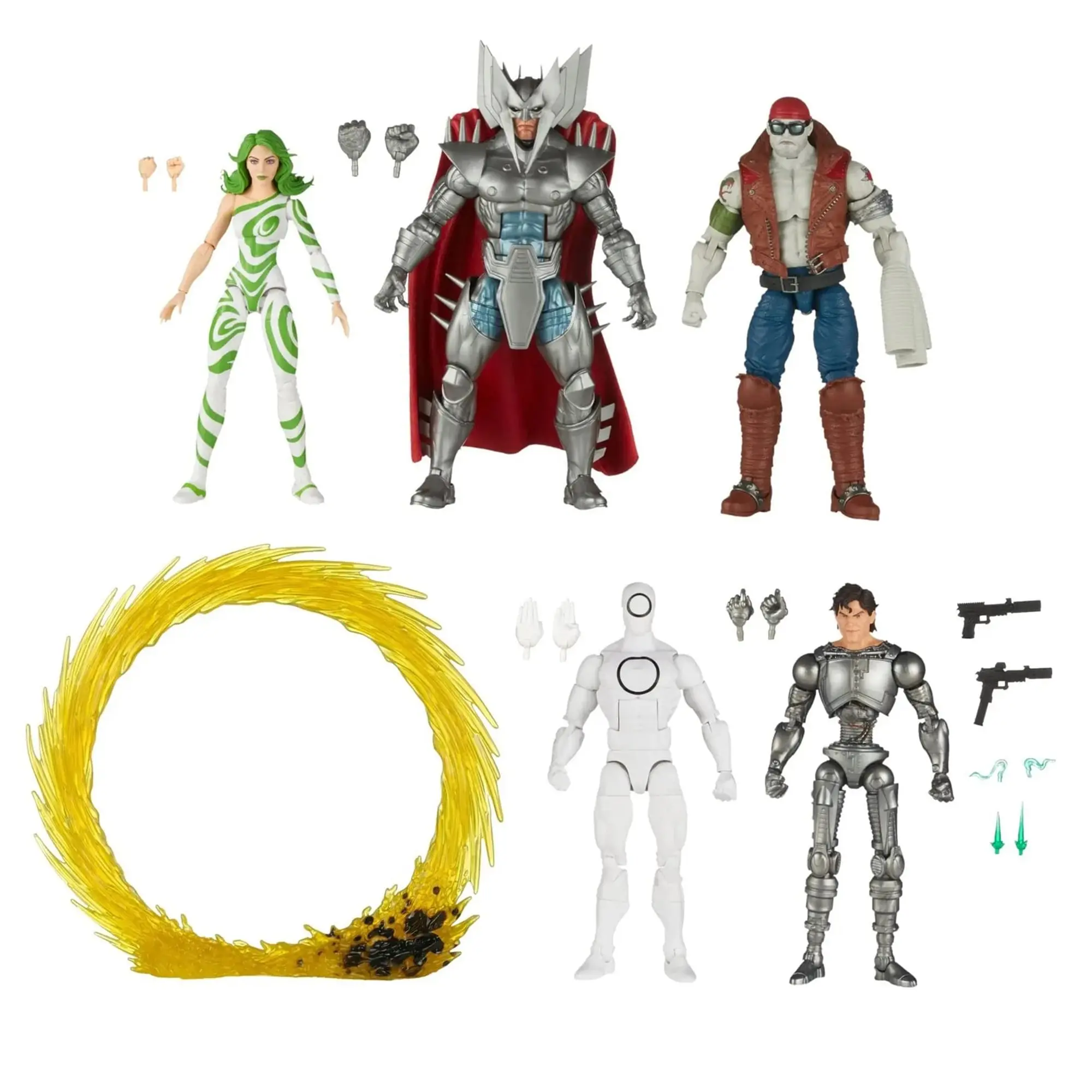 Marvel Legends X-Men 6 in Villains Action Figure Set - Poseable Collectible Figurines Collectibles 5-Pack