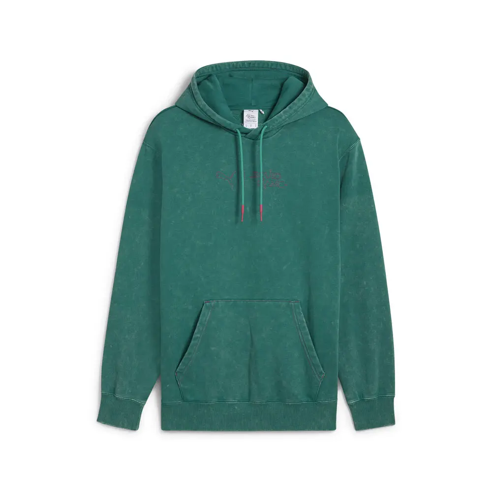PUMA Mens X Selena Gomez Graphic Hoodie Casual Outerwear Casual - Green