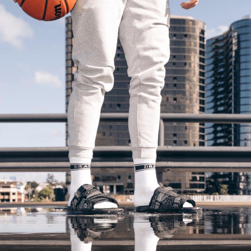 Reflective Slides  Men and Women – Full 3M Reflective Sandals with Adjustable Straps, Arch Support & Anti-Slip Sole, Comfortable Footwear  Wide or Narrow Feet, Light-Up Slide Sandals  Day & Night Wear for Walking Shoes Boy Flipflop Slipper Shoes Thunder