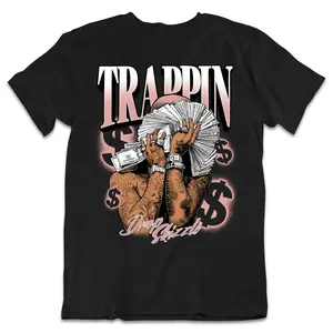 Tshirt match Low Rose Whisper DropSkizzle Unisex T-Shirt Trappin Fitted Cotton Graphic Tee