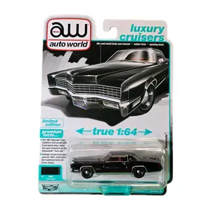 Auto World 1967 Cadillac Eldorado - Sable Black (Luxury Cruisers Series)