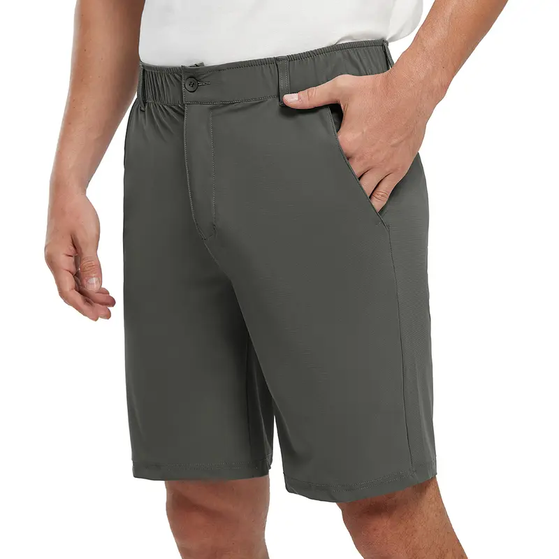 【CLEARANCE】GOPUNE Men's Shorts 4-Way Stretch Quick-Dry 9" Work Casual Golf Shorts with 5 Pockets Golf Lightweight Pants #US OPEN TENNIS #dealsforyoudays #NovaTopFinds