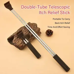 Telescopic Body Massage Stick for Back Scratching, Point Massage & Tickling, Portable Scalable Body Care Home Supply
