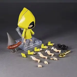 Q-Version 2146 Six Little Nightmares 2 Yellow Raincoat Collectible Pvc Figure Game Character Model For Desktop Collection
