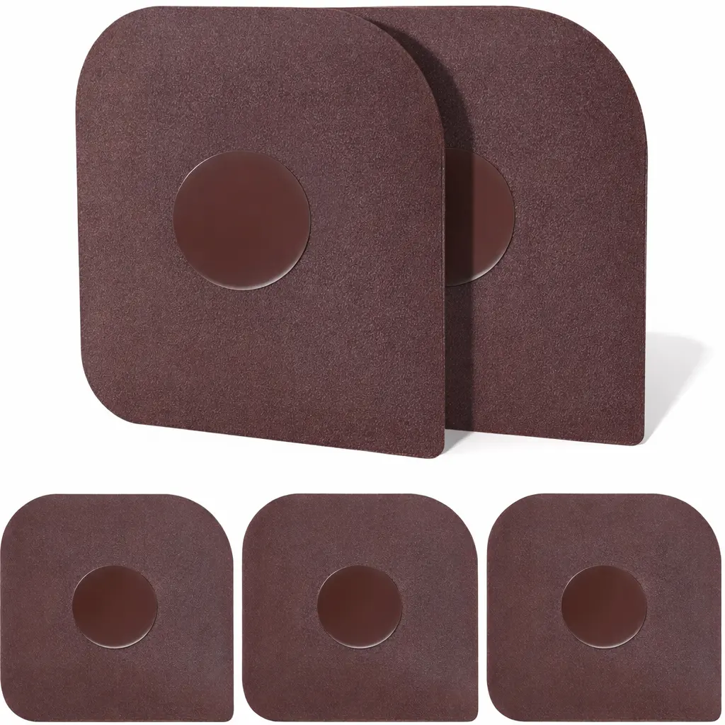 Pan Scraper, 5 Pcs Pot Scraper Plastic, Pot Scraper Non Scratch for Cast Iron, Pot and Pan Cleaning, Sturdy Scraper Kitchen Tool