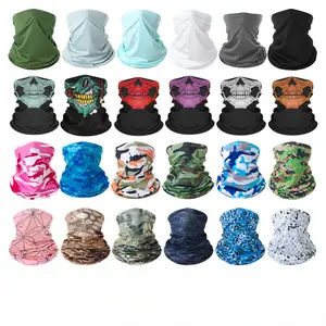 Variety Magic Headscarf Men's Outdoor Sports Cycling Scarf Summer Sunscreen Neck Cover Light Ice Silk Face Towel Mask Ski Full