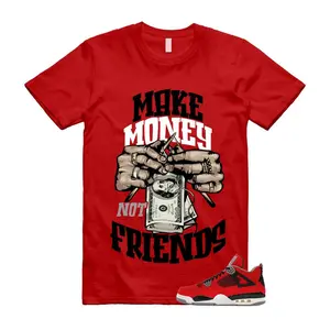 4 Toro Bravo Fire Red White Black Cement Grey 2026 T Shirt Match MM