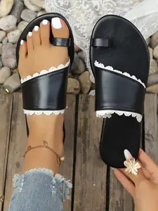 Women's Franco Sarto Leather Slip-On Sandals, Comfortable Easy Wear, Lightweight Fashion, Perfect for Daily Wear