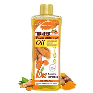 Turmeric Honey Massage Oil,  Pure Natural Spa Massage Oil, Can Be Used On Face, Legs, Hands, And Back, Suitable For All Skin Types Body Care Gentle