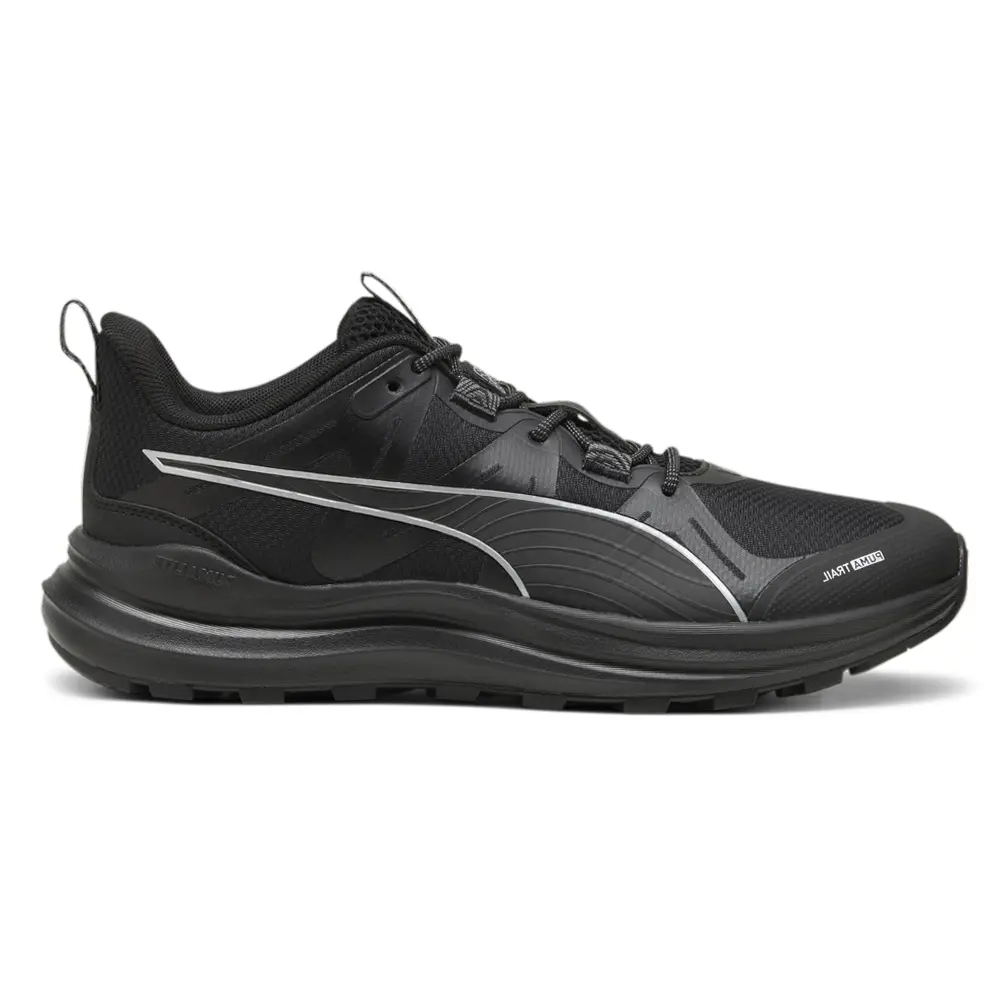 PUMA Mens Reflect Lite Trail Trail Running Sneakers Shoes - Black PUMA Mens Reflect Lite Trail Trail Running Sneakers Shoes - Black