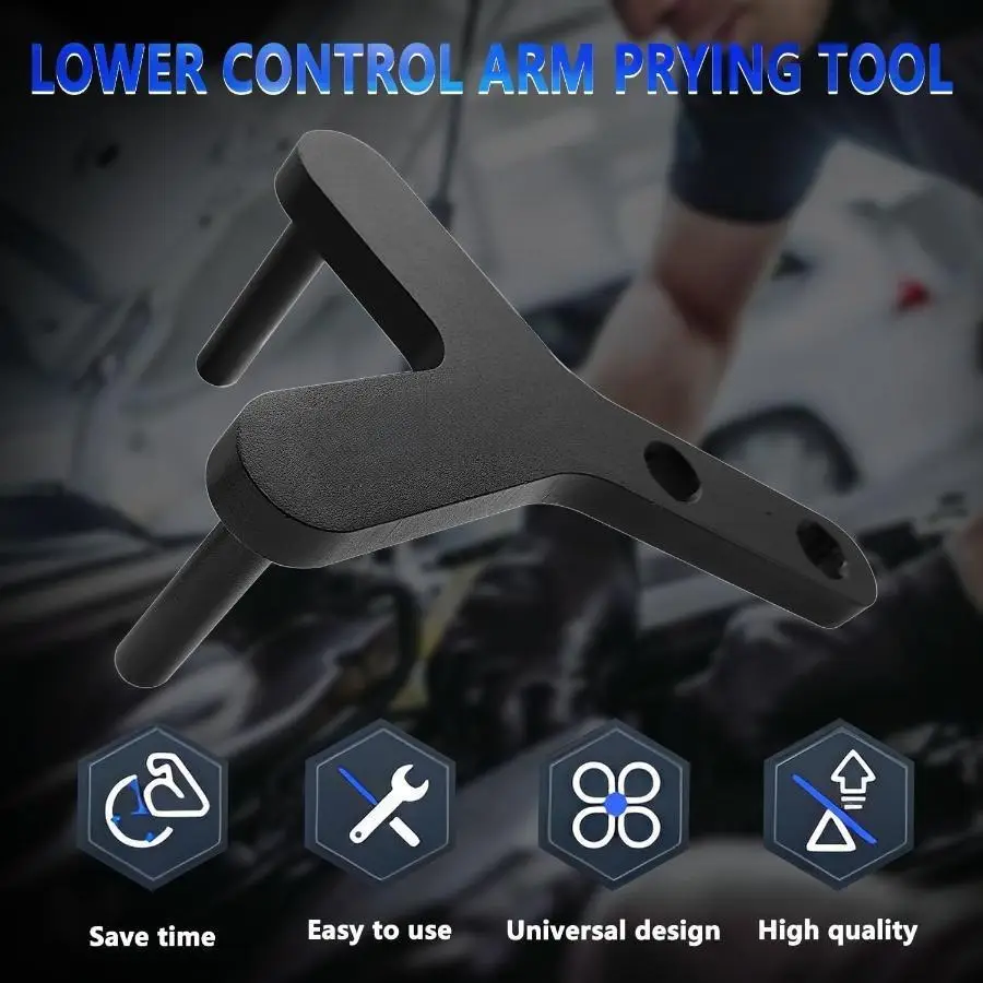New Lower Control Arm Prying Tool, Suspension Specialty Bushing Tool, Lower Ball Joint Pry, Control Arm Tool Bushing Removal Tool Designed to Work wit