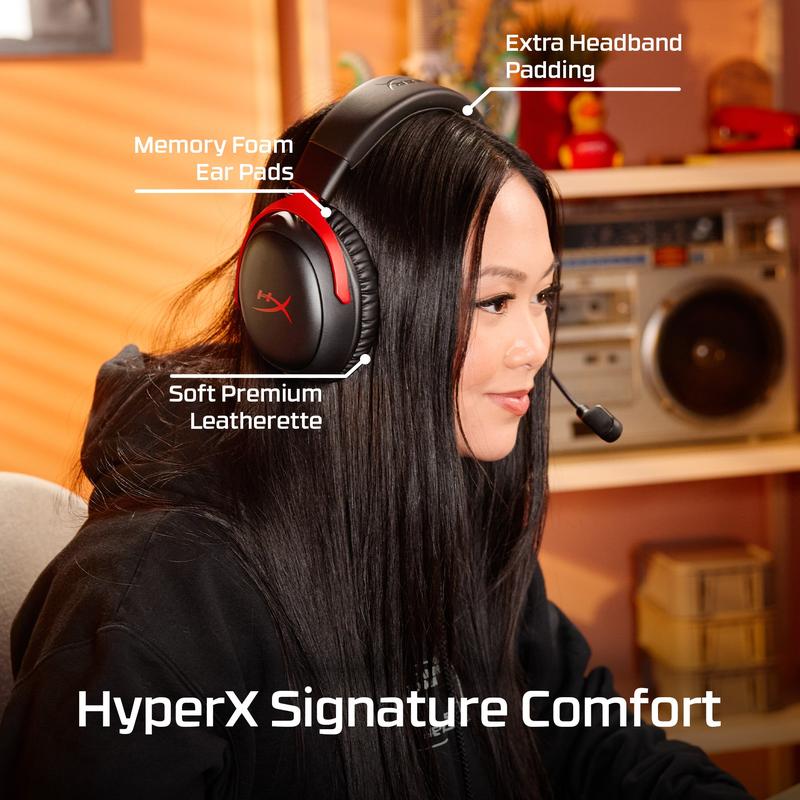 HyperX Cloud III S - Wireless Gaming Headset
