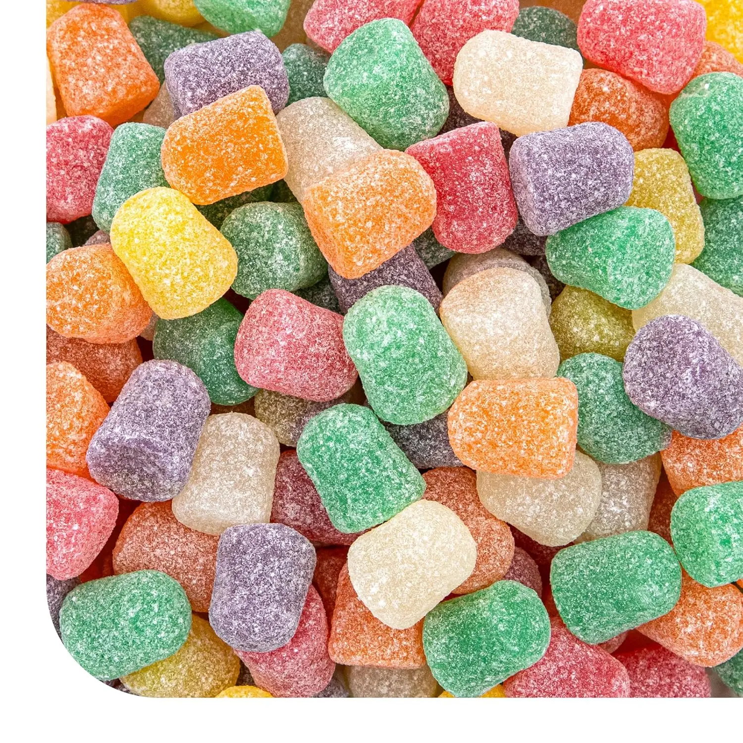 Spice Drops Candy - 2 Pound Bulk Pack - Jelly Drops - Gum Drops Candy for Buffets & Holidays - Chewy Spiced Treat - Anise, Clove, Cinnamon, Wintergreen, Peppermint & Spearmint
