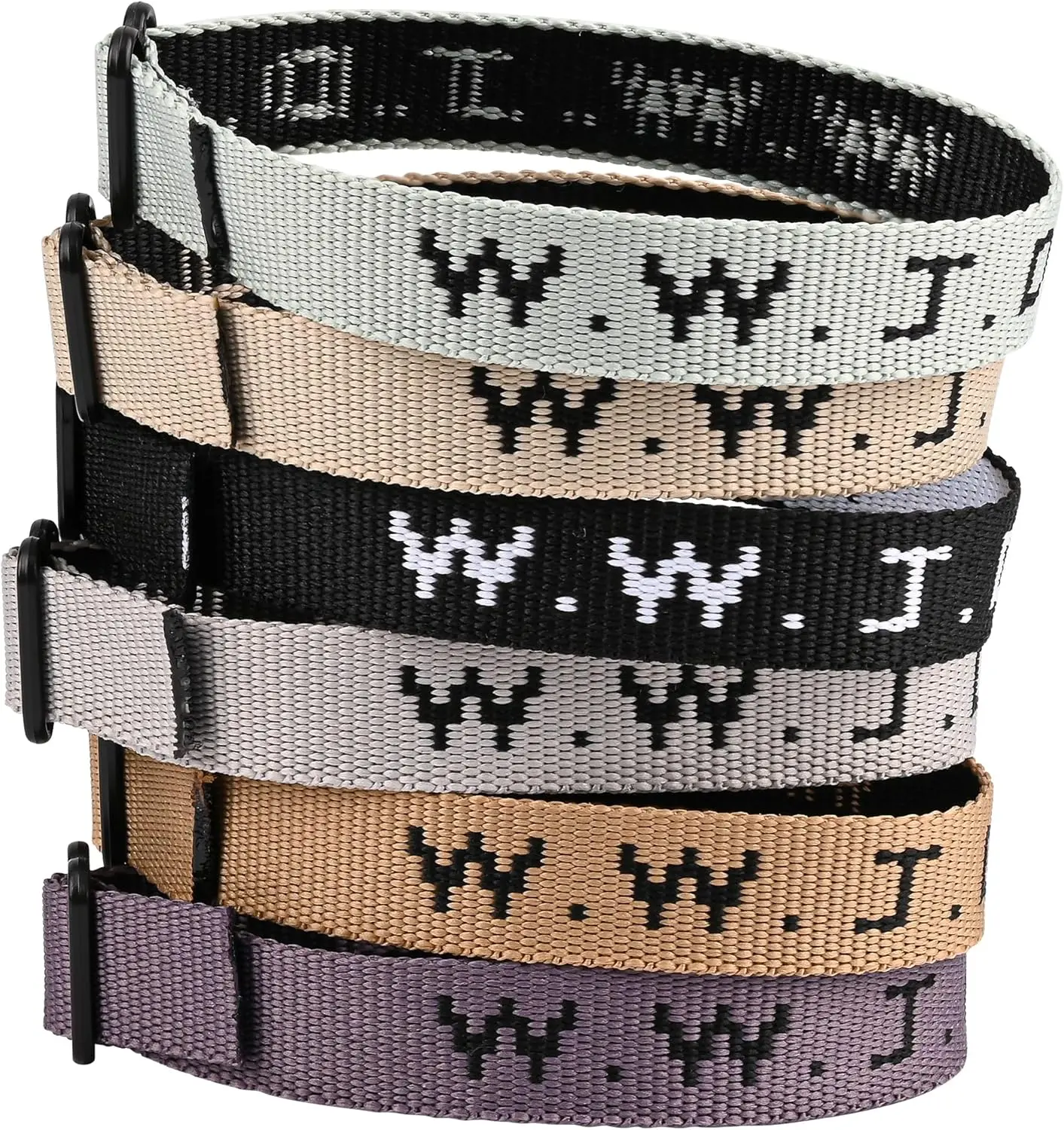 WWJD Bracelet Pack for Women Men, Christian  Gifts Wristbands, Adjustable WWJD Bracelets Bulk What Would  Do Bracelet