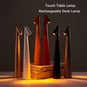 Desktop Desk Lamp, Ambient Light Designer Night Light, Portable Touch Sensitive Bedroom Decoration, Adjustable Lighting Style