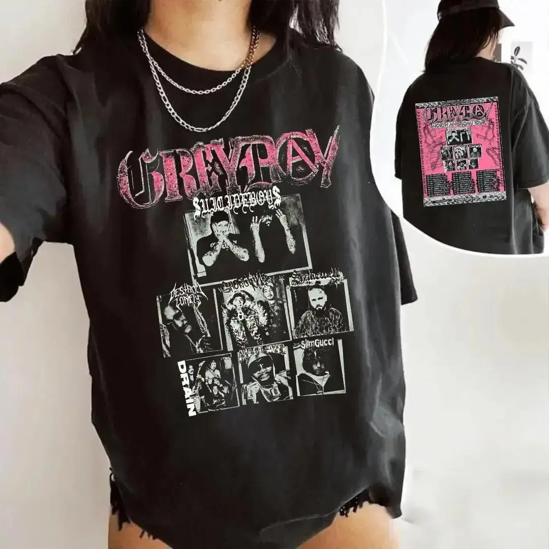 Premium GreyDay 2026 Tour Schedule Tour Dates Shirt, Hip-Hop G59 Shirt Gift for Fan, G59 Tour Merch, Unisex Rapper Clothing, Vintage Band Shirt, Gift for Music Fan