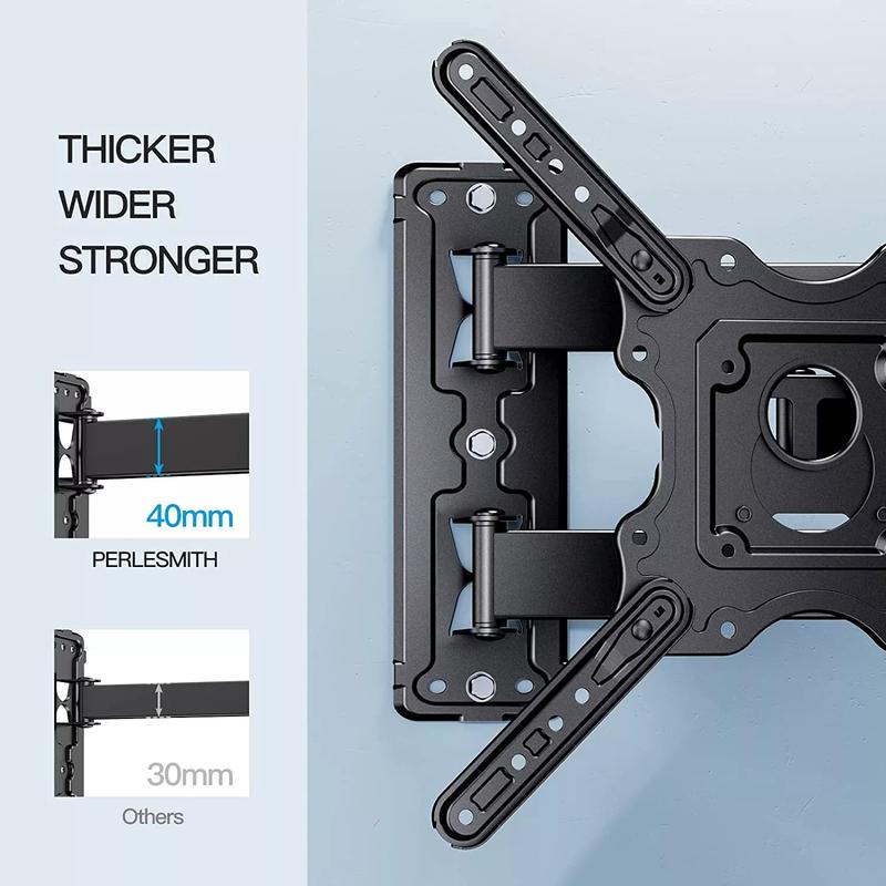 FULL MOTION LCD LED TV WALL MOUNT BRACKET SWIVEL TILT 32 37 39 40 42 46 47 50 55 canvas  wall  art