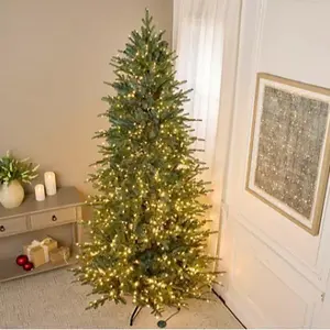 Bethlehem Lights 7.5' Micro LED Tree w/ 4-in-1 LEDs & Storage Bag