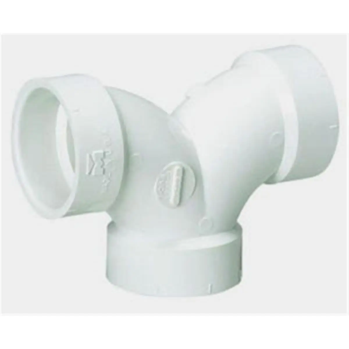212 MAIN Spears P327-040BC 4 in. Double Elbow PVC DWV Water Pipe, PVC Material, Hub Connection, Solvent Weld for Boating Water Sports