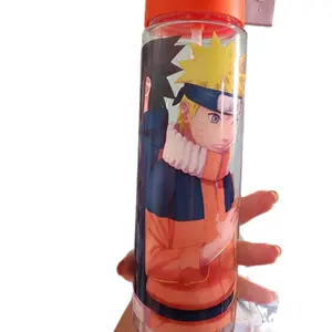 Naruto water bottle tumbler Drinkware Portable Reusable Cup Mug Washable Bottled