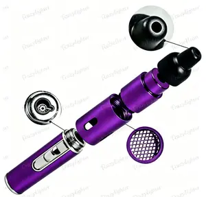 This multi-functional all-in-one butane lighter features a built-in removable and refillable butane gas canister and is for use only by individuals aged 18 and above.