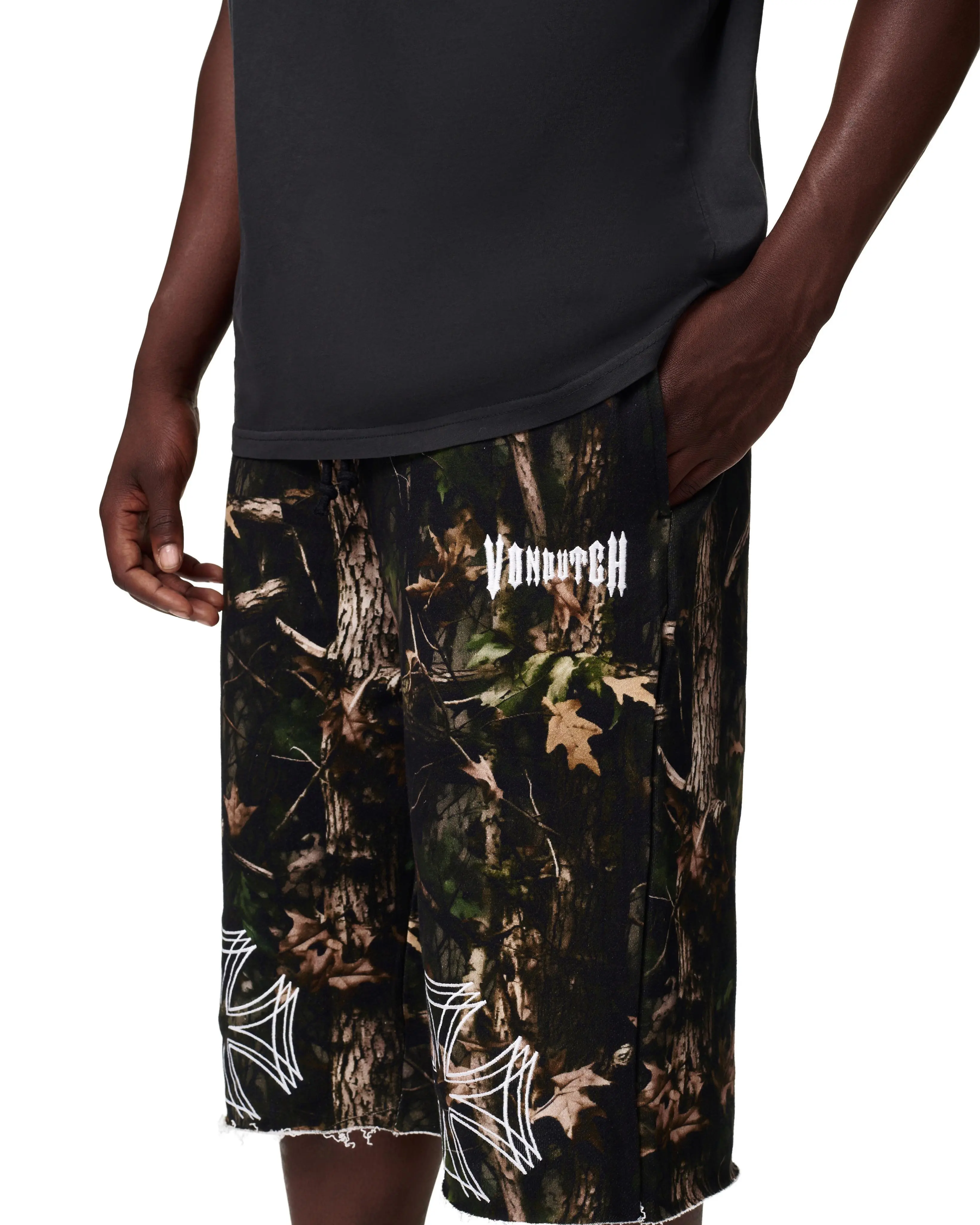 VON DUTCH LA OVER-SIZED 3/4 SHORTS - MULTIPLE STYLES