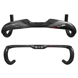 Ultra Light Carbon Fiber Bicycle Handlebar Durable Replacement Handlebar for Mountain Bikes and Road Bikes Cycling Upgrade Accessory Bicycle Part