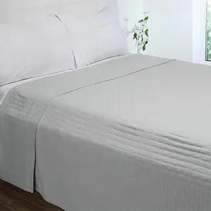 Concierge Collection 100% Cotton Herringbone Rib Blanket