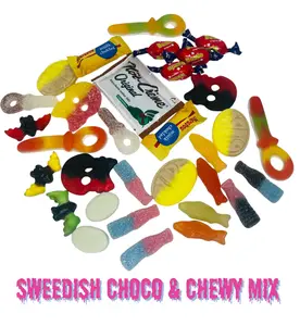 Swedish Gummy & Chocolate Mixer - Imported from Sweden - Candy, Snack,gummies