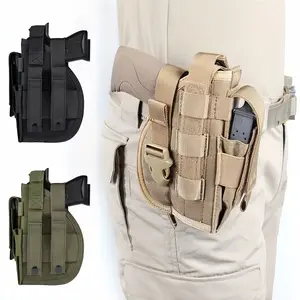 Outdoor Tactical Quick Release Gun Belt, Multi-Functional Waist Pack, Universal Model, Ideal for Hunting and Training