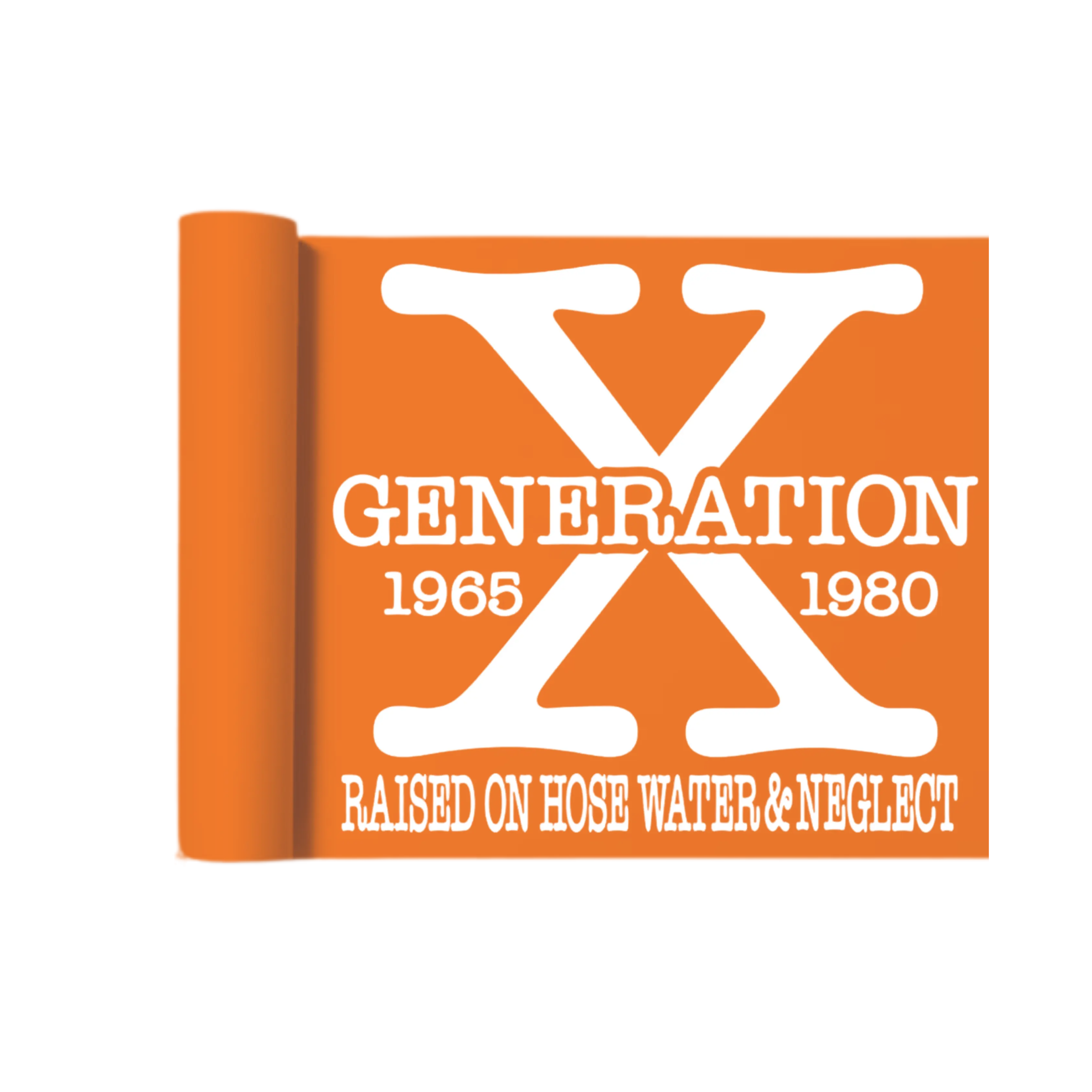 White Generation X - Direct Print Film Transfer for T-Shirts, Cotton, Polyester & Blends - High-Quality DTF Print