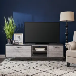 Multifunctional TV Cabinet with Ample Storage – Organize Media Devices, Remotes & More for Living Room, Bedroom or Office