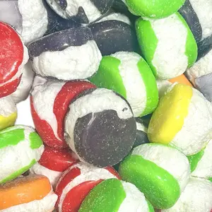 Freeze Dried Candy Chewy Splurge Bulk Sweet and Tart Pick Size Made Fresh To Order Assorted Colors and Shapes