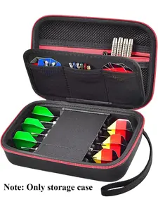 Dart Case Holder Organizer Darts Gear for 6 Pcs Steel Tip and Soft Tip Darts, Darts Carrying Storage Bag Fits for Dart Tips(Box Only)